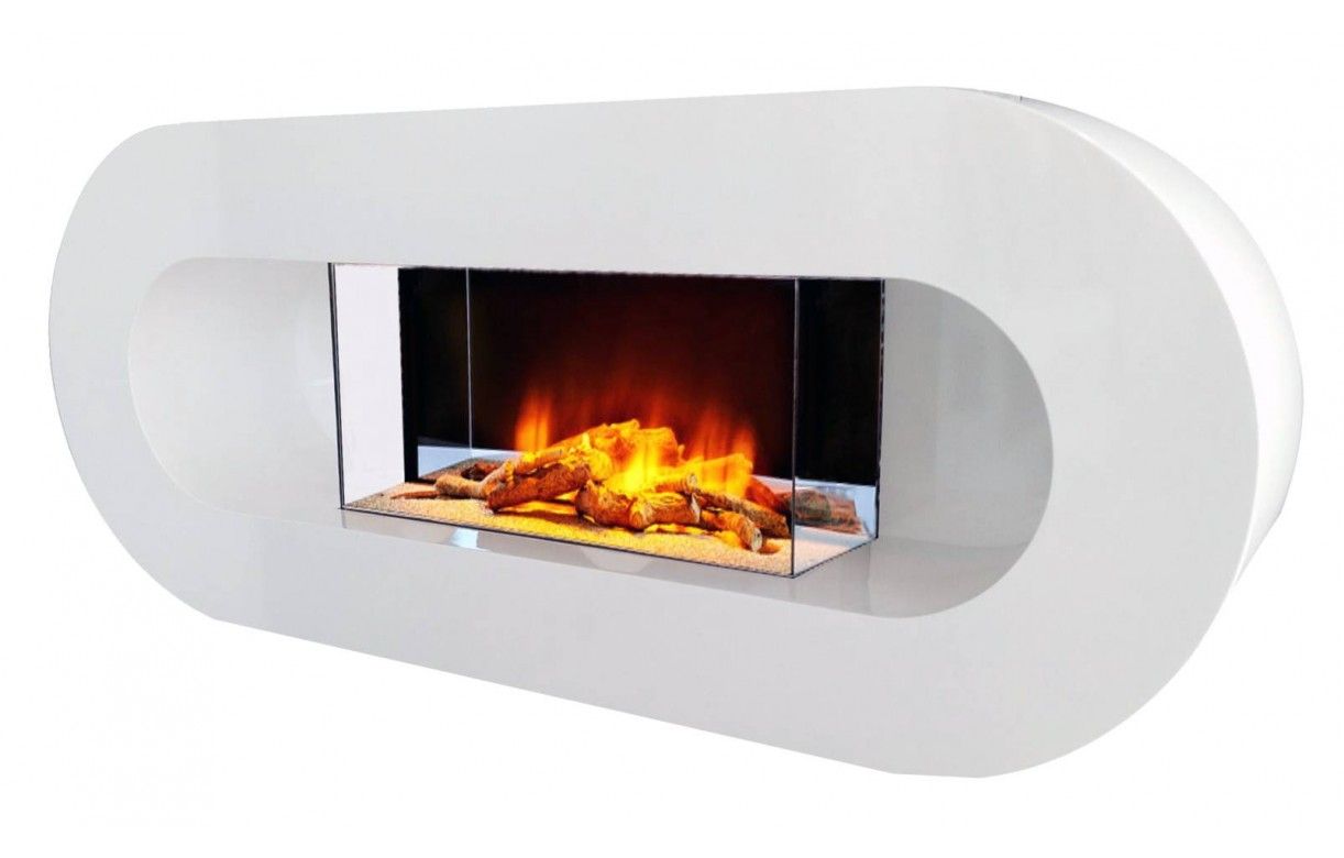 Cheminée électrique foyer insert brûleur cheminée décorative ensemble  cheminée en bois chauffe-pièce cheminée LED optique flamme déocration foyer  mural (couleur : blanc avec chauffage) : : Outils et Bricolage