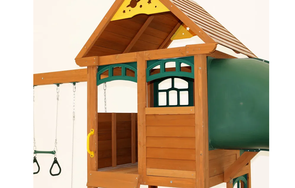 vidaXL Aire de Jeux d'Extérieur Centre d'Activités pour Enfants Balançoire  Tout-Petit Arrière-Cour Jardin 285x305x226,5 cm Bois de Pin Imprégné :  : Jeux et Jouets