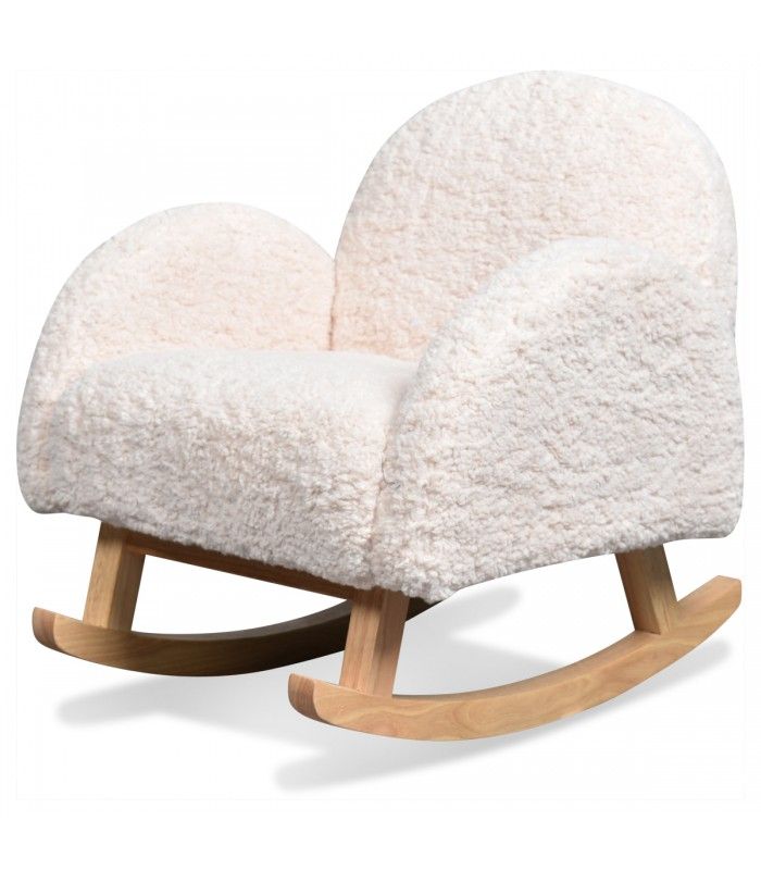 Rocking Chair Chambre Enfant Imitation Fourrure Doudou Decome Store