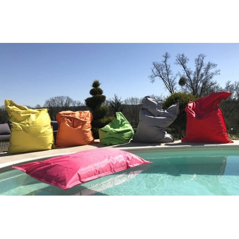 Coussin géant flottant pour piscine 140x180cm Maxi - 10 coloris - 