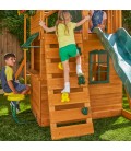 Jeux de jardin toboggan cabane et balancoires Ridgeview Kidkraft