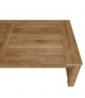 Grande table de jardin 300cm rectangle en bois de teck massif KODY