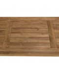 Grande table de jardin 300cm rectangle en bois de teck massif KODY