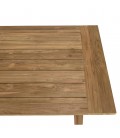 Table de jardin XXL en teck 320cm avec pieds croisés KODY