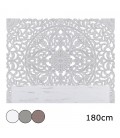 Tête de lit en bois blanc gris ou marron 180 cm CONCORDIA 