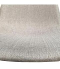 Lot de 4 chaises scandinaves beige ou gris foncé Gao - 