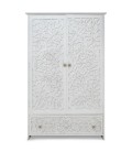 Armoire bois blanc Asuncion - 