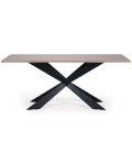 Table chêne clair Iris - 