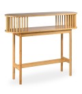 Console moderne à barreaux l100cm bambou Juan - 