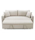 Canapé 3 places convertible tissu beige Melbourne - 