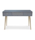 Console 3 tiroirs gris Mulroy - 