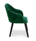 Lot de 2 fauteuils velours vert Biancone - 