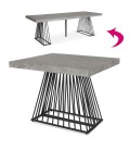 Table extensible effet béton Solixa - 