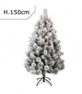 Sapin de Noël artificiel enneigé 150 cm SIBERIA