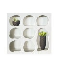 Meuble de rangement style troglodyte blanc L58cm Giulia - 