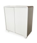 Buffet 2 portes design blanc 80cm Valono - 