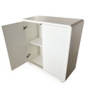 Buffet 2 portes design blanc 80cm Valono - 