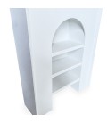 Meuble à étagères L60cm blanc style troglodyte Giulia - 