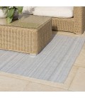 Tapis dextérieur rect 160x230cm gris chiné CANCUN