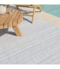 Tapis dextérieur rect 160x230cm gris chiné CANCUN