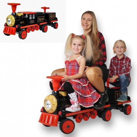 Train électrique balade enfant mini voiture 180w