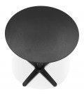 Table de terrasse pliable COMPAKT ronde noire diam. 68 cm - 
