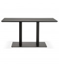 Table ou bureau design ZUMBA noir 150x70 cm - 