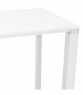 Table haute ou bureau haut XLINE HIGH TABLE en bois blanc 140x70 cm - 