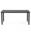 Table de réunion ou bureau design FOCUS noir 160x80 cm - 