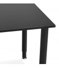 Table de réunion ou bureau design FOCUS noir 160x80 cm - 