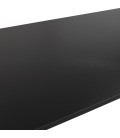 Table de réunion ou bureau bench BAKUS SQUARE noir 160x160 cm - 