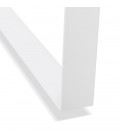 Table de réunion ou bureau bench BAKUS SQUARE blanc 160x160 cm - 