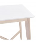 Table haute GALLINA en bois blanc et finition naturelle - 