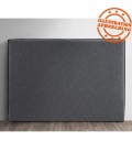 Tête de lit TIESTO 160 avec revêtement en tissu gris anthracite - 