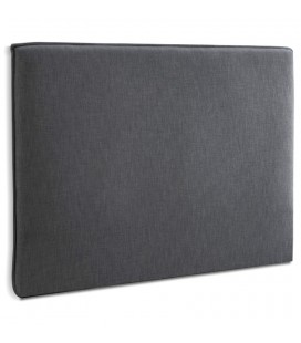 Tête de lit TIESTO 160 avec revêtement en tissu gris anthracite