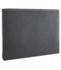 Tête de lit TIESTO 160 avec revêtement en tissu gris anthracite - 