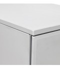 Caisson de rangement DALI gris à tiroirs pour bureau - 