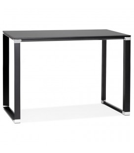 Table haute ou bureau haut XLINE HIGH TABLE en bois noir 140x70 cm