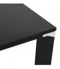 Table haute ou bureau haut XLINE HIGH TABLE en bois noir 140x70 cm - 