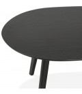 Tables gigognes design STOKOLM en bois noir - 