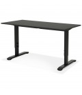 Bureau réglable en hauteur OSMOSE noir 140x70 cm - 