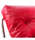 Fauteuil lounge LOFT rouge - 