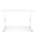 Bureau réglable en hauteur OSMOSE blanc 140x70 cm - 