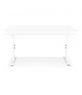 Bureau réglable en hauteur OSMOSE blanc 140x70 cm - 