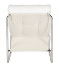 Fauteuil lounge LOFT blanc - 