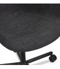 Chaise de bureau avec accoudoirs ASTRA gris foncé - 