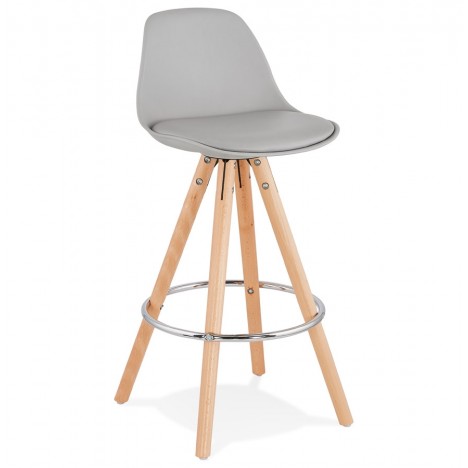 Tabouret snack mi-hauteur TATAMI MINI gris - 