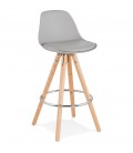 Tabouret snack mi-hauteur TATAMI MINI gris - 