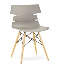 Chaise moderne SOFY grise style scandinave - 