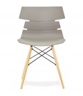 Chaise moderne SOFY grise style scandinave - 